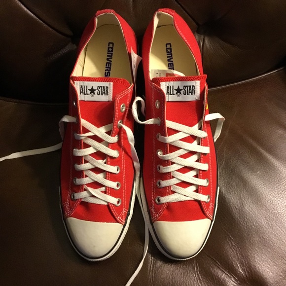 New Converse for Ugly Betty red low top sneakers - Picture 7 of 7